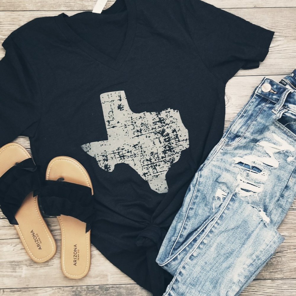 Bella Canvas Screen Printed Texas Unisex Tee